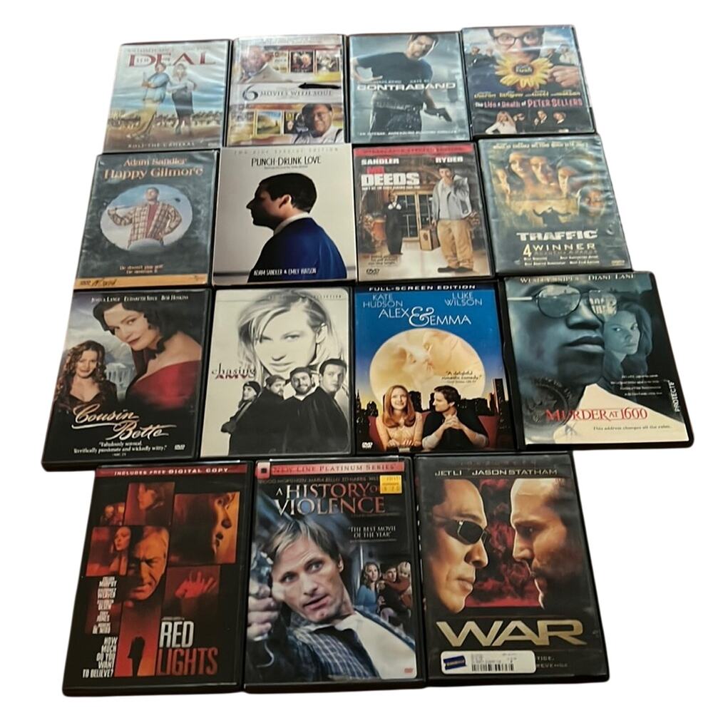 Bundle of 15 DVDS
